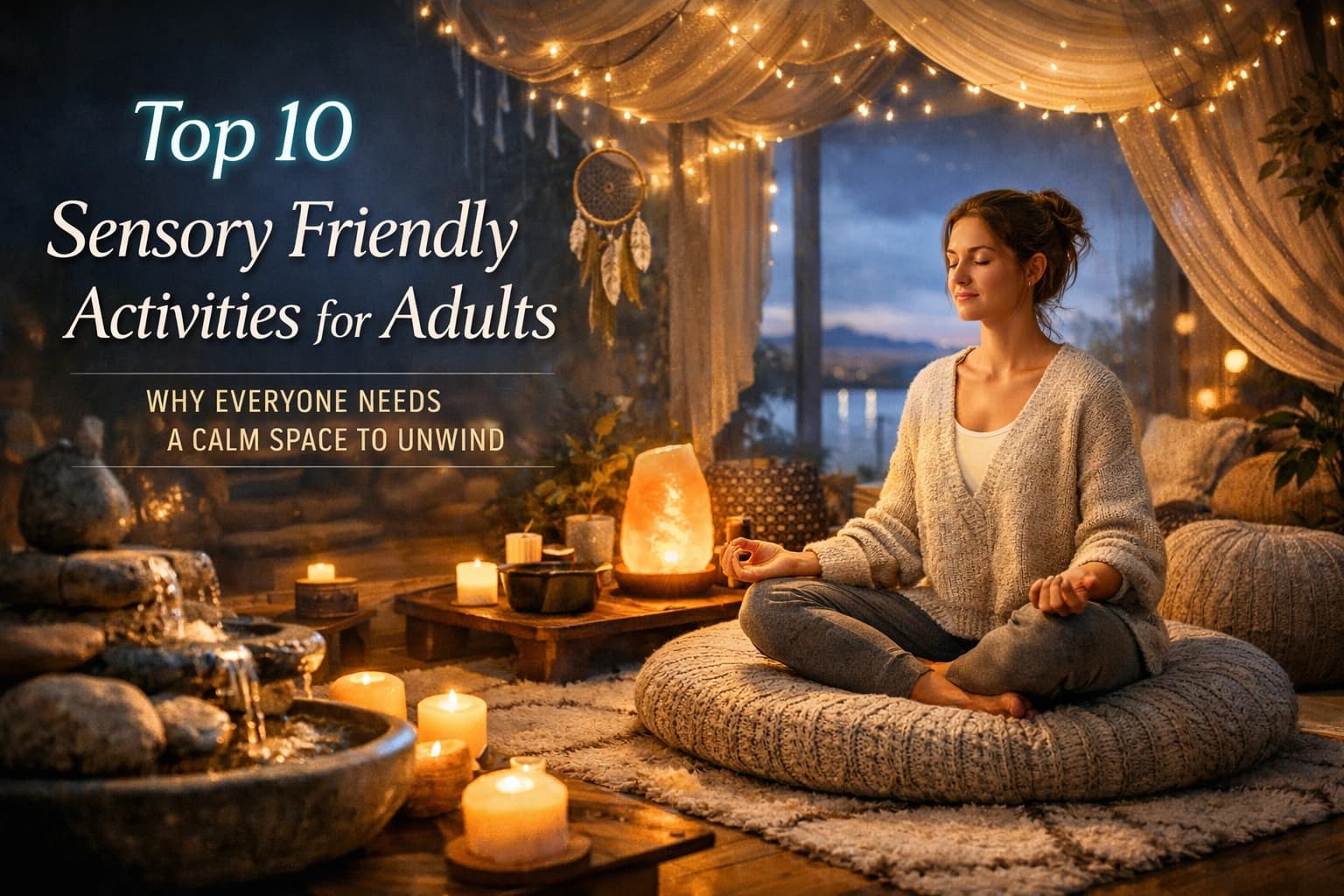 Top 10 Sensory Friendly Activities for Adults: Why Everyone Needs a Calm Space to Unwind